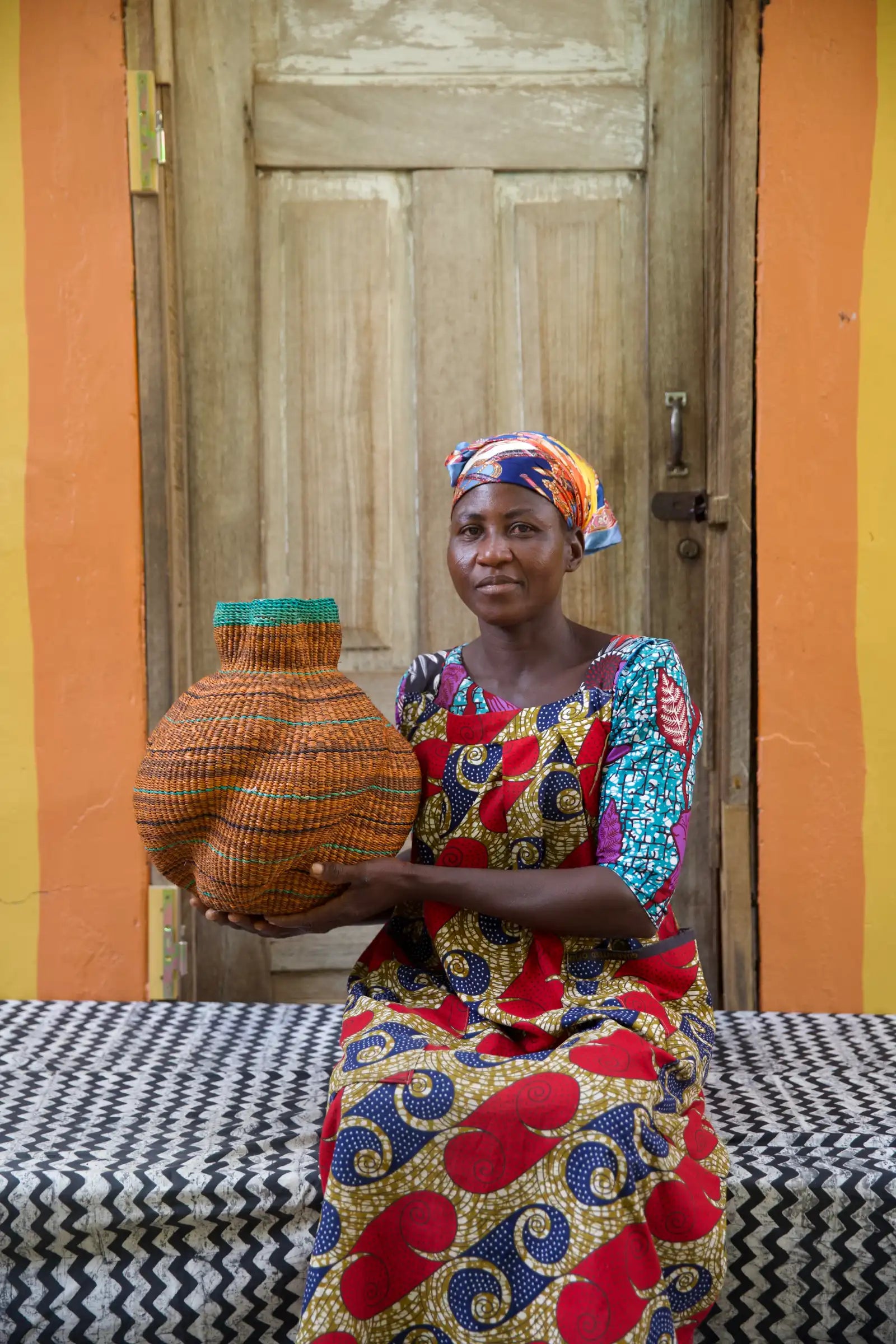 Yoomelingah - yure  Art Basket (Tiny) by Selina Ayengasum