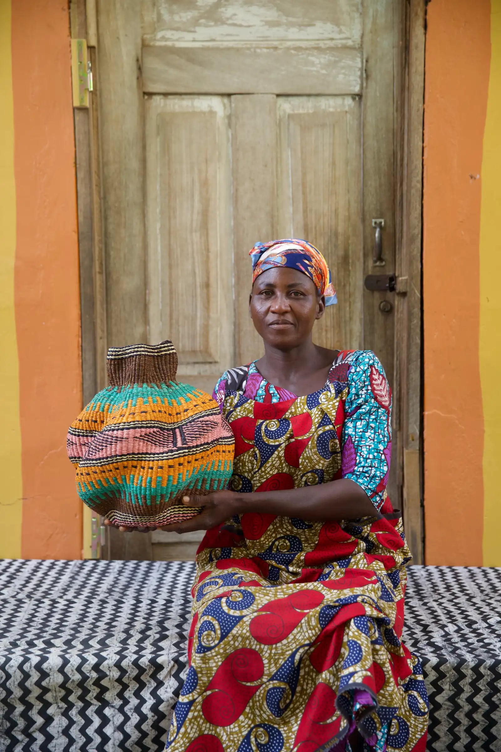 Yoomelingah - yure  Art Basket (Tiny) by Selina Ayengasum