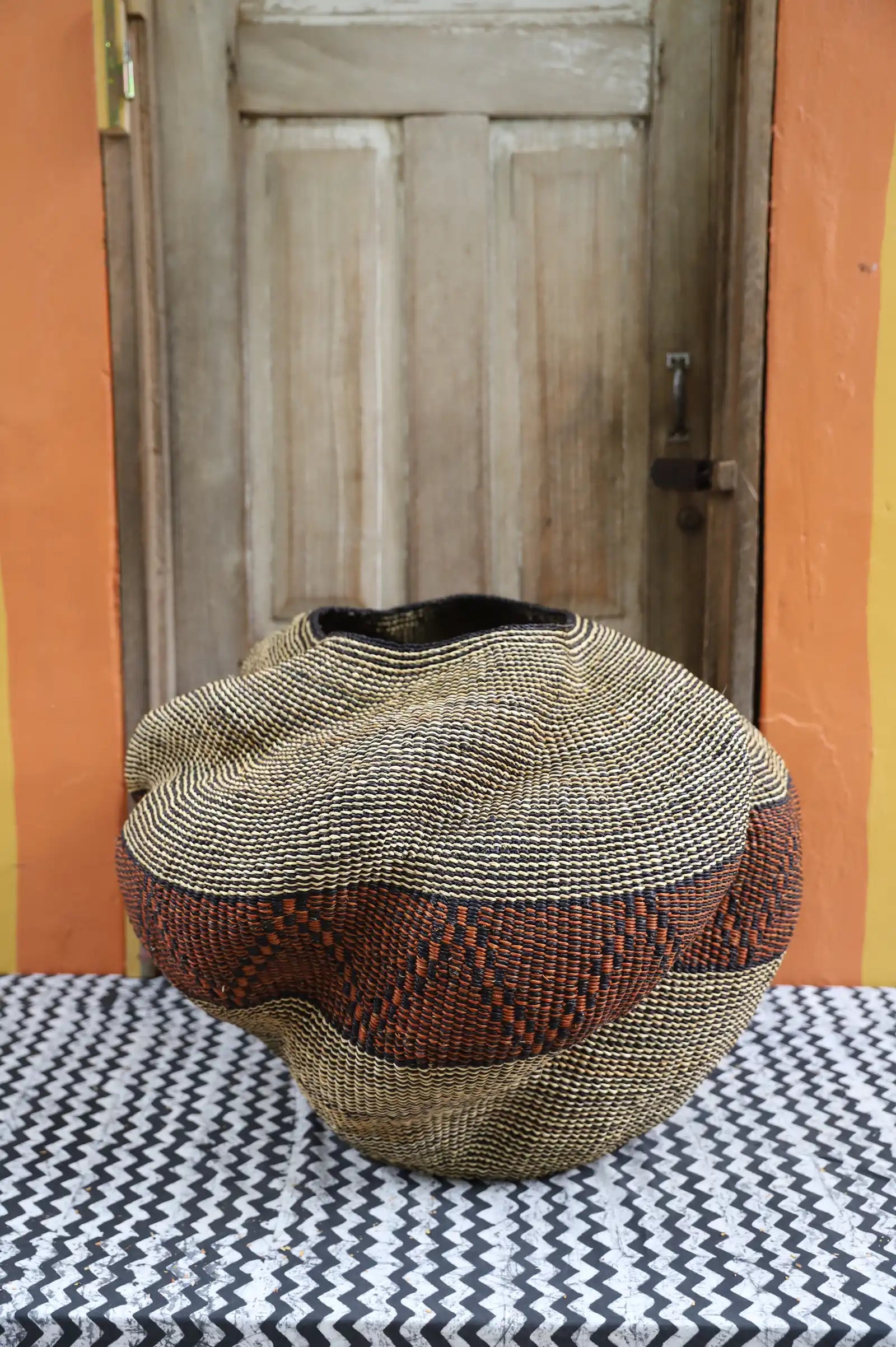 Ayeratukko  Art Basket by Lariba Atiah