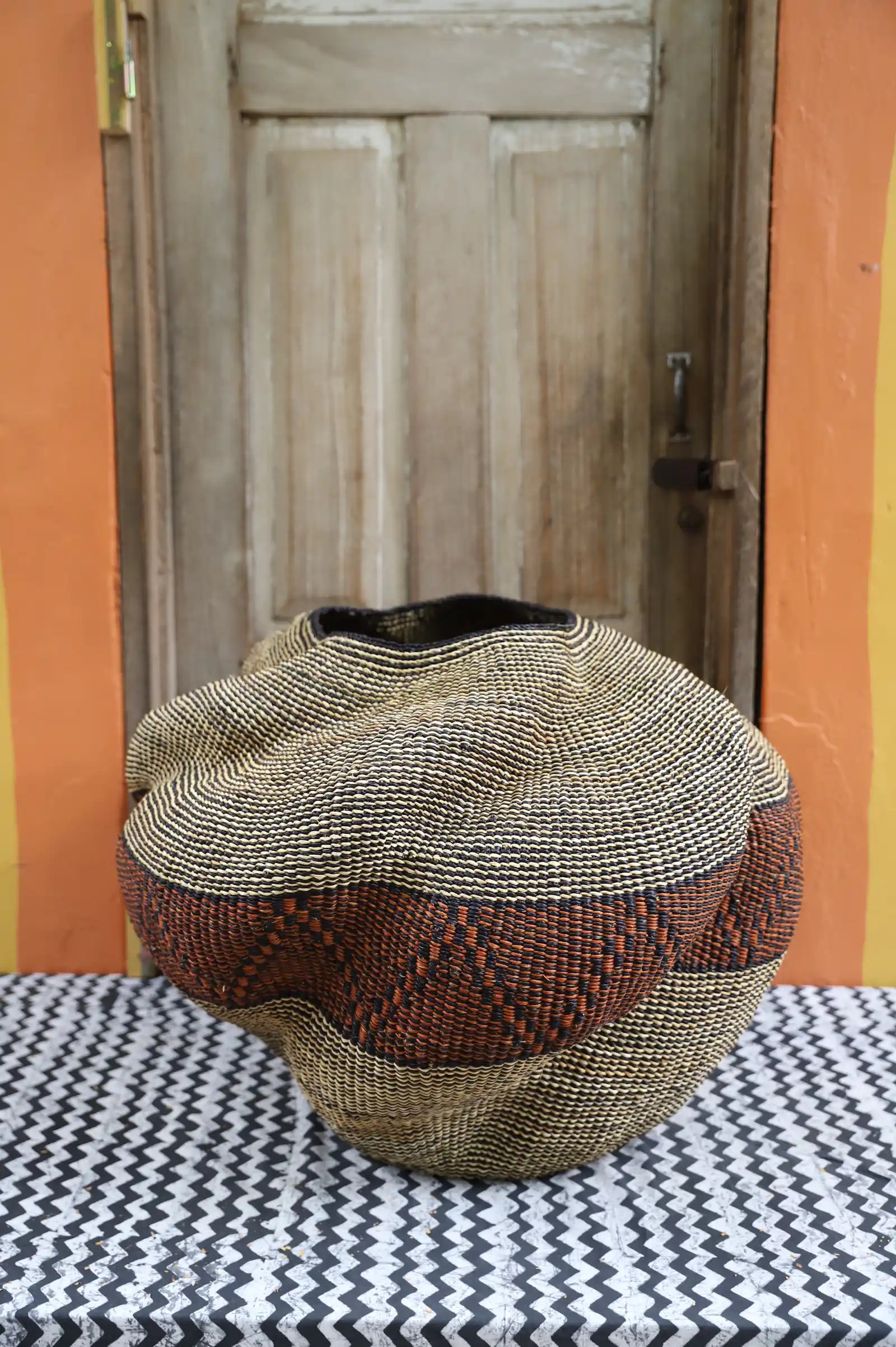 Ayeratukko  Art Basket by Lariba Atiah