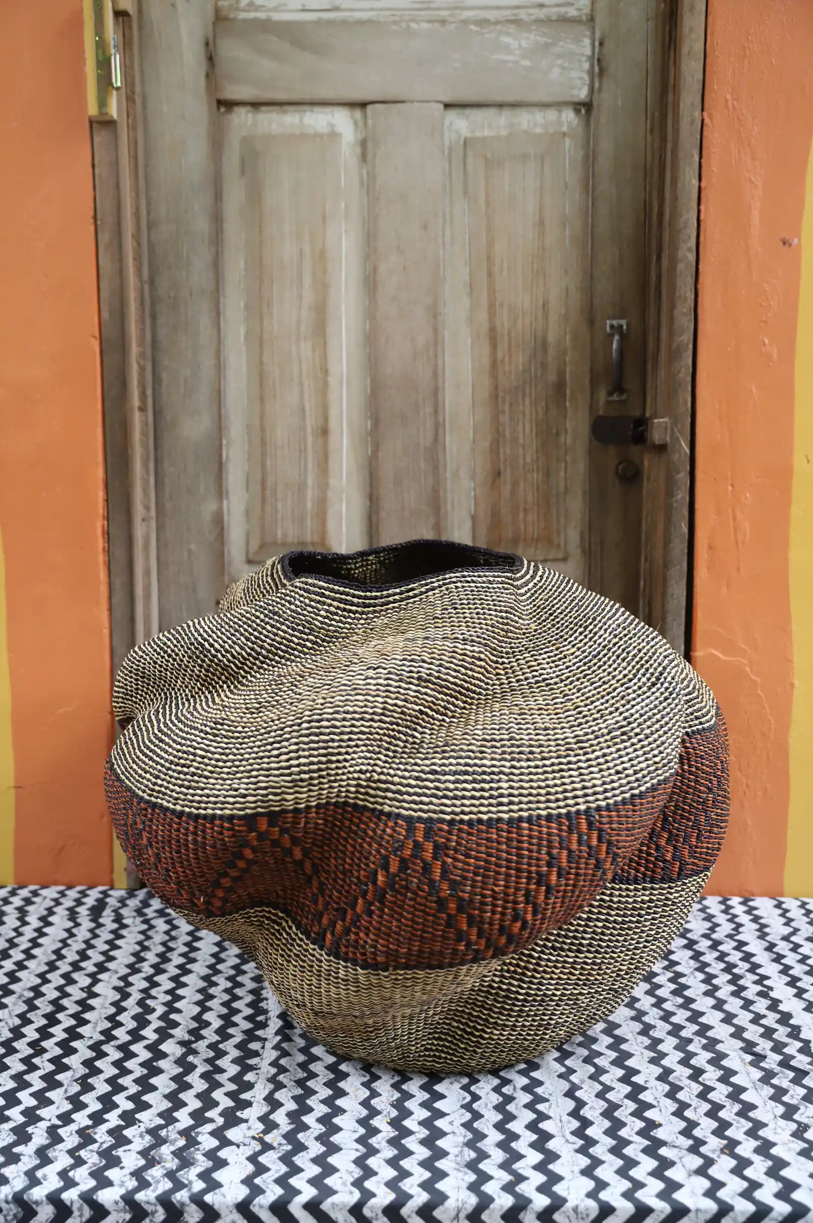 Ayeratukko  Art Basket by Lariba Atiah