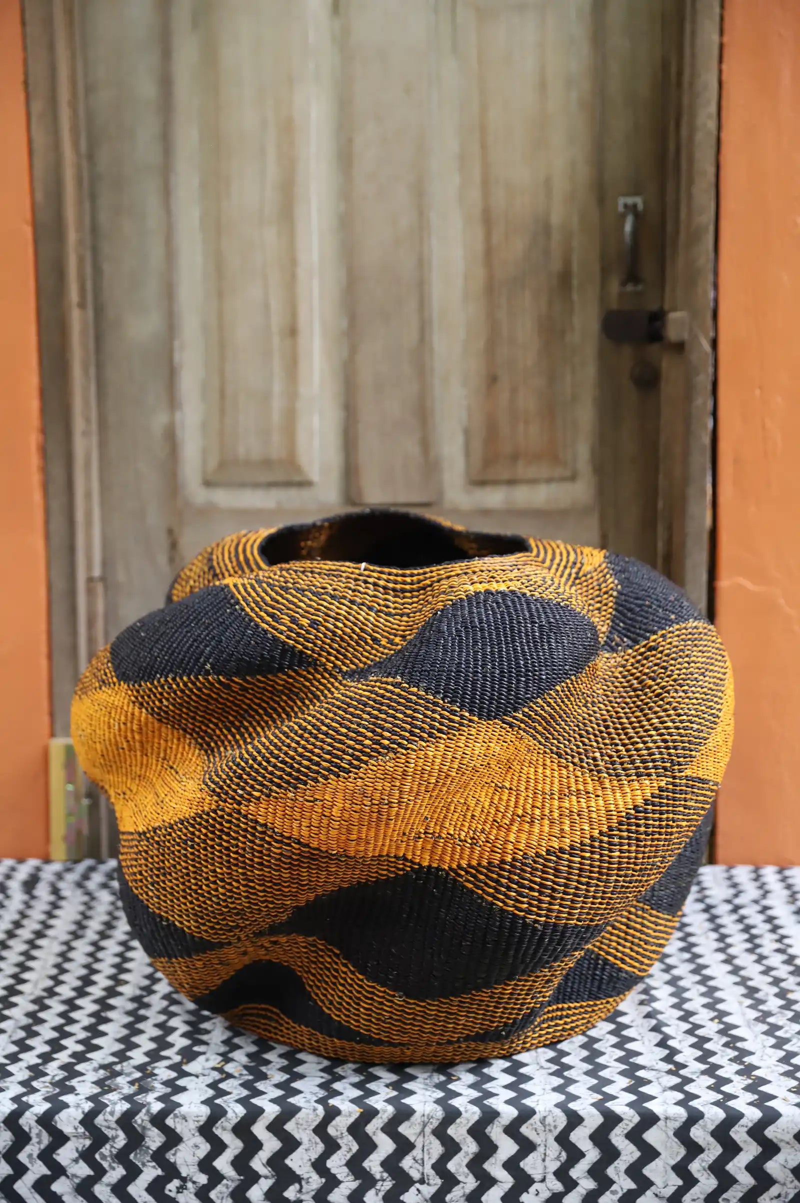 Ayeratukko  Art Basket by Nyaamah Atingabono