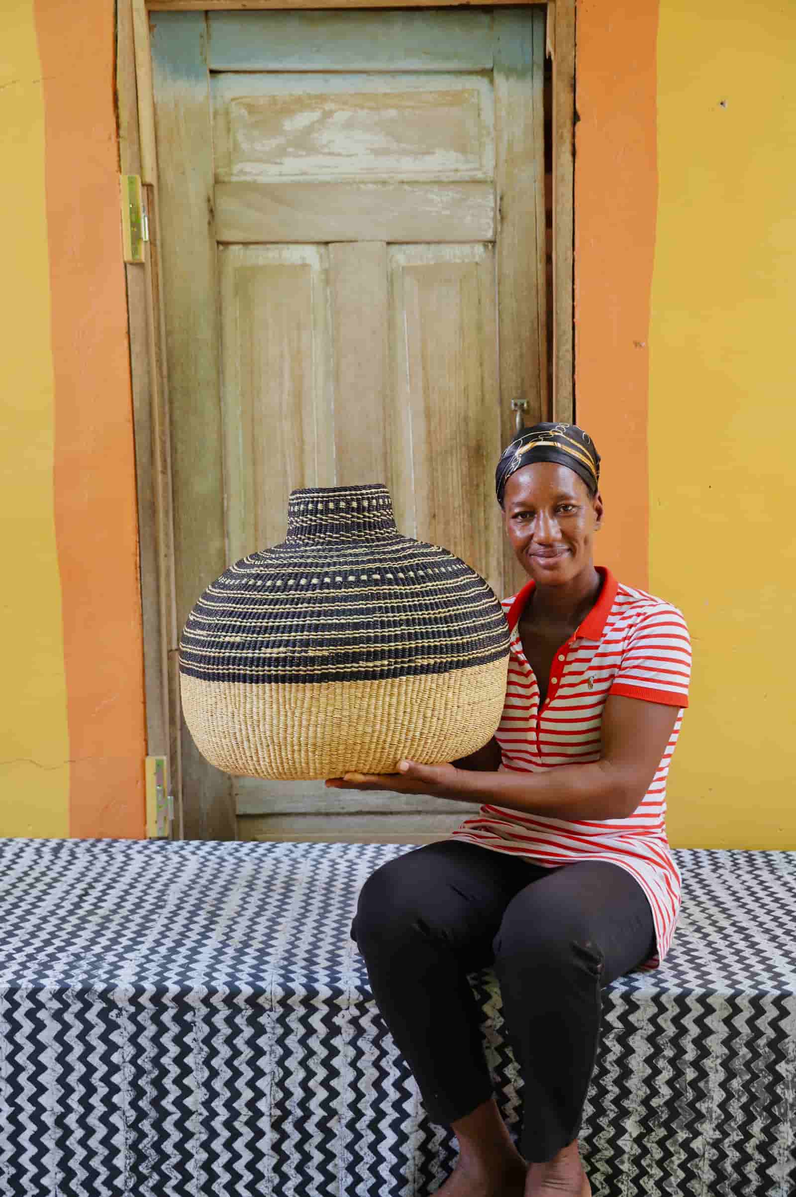 Nosere - yure Art Basket - The Baba Tree Basket Company