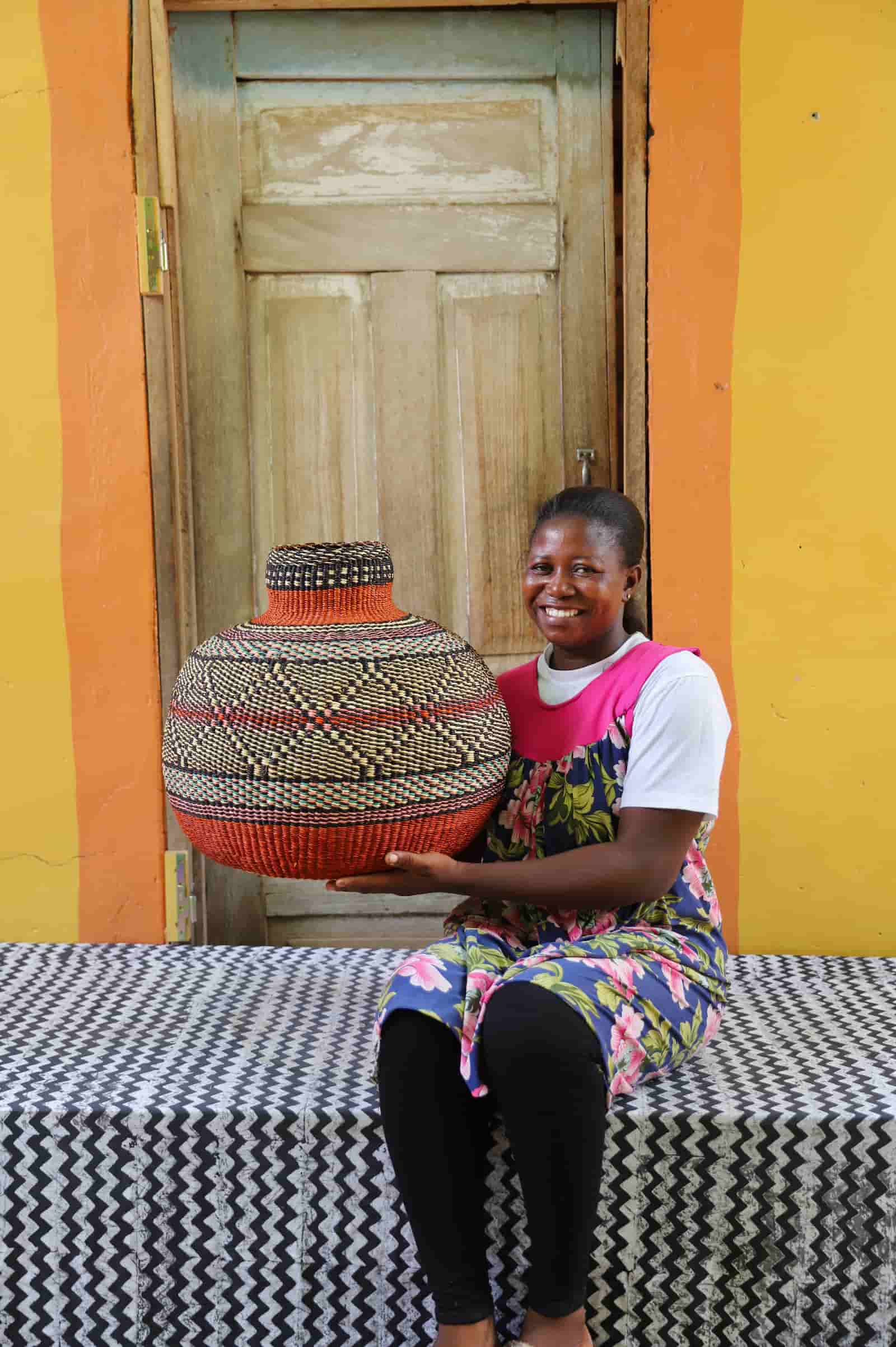 Nosere - yure Art Basket - The Baba Tree Basket Company