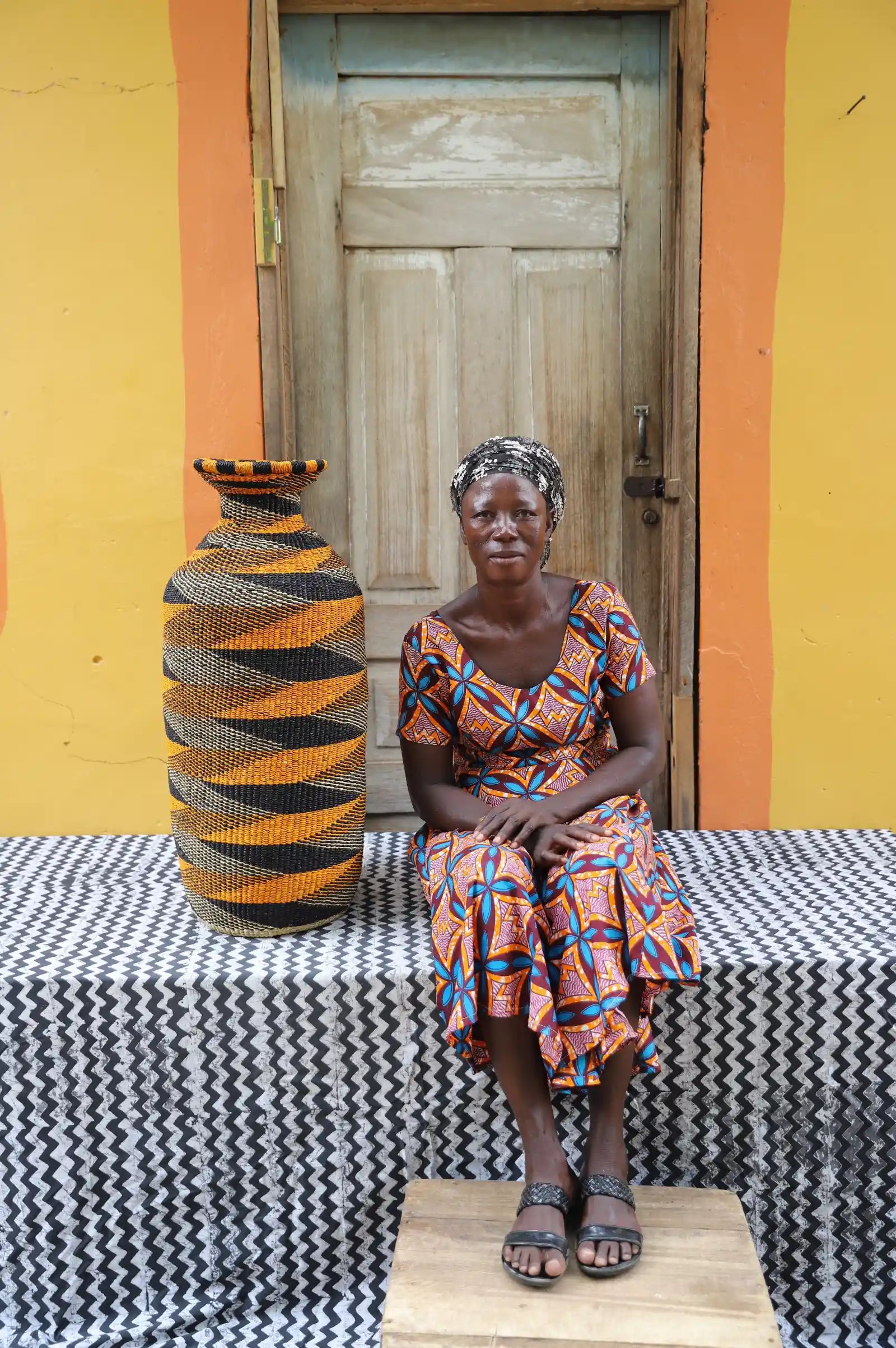 Terra Art Basket (Medium) by Babie Avaala