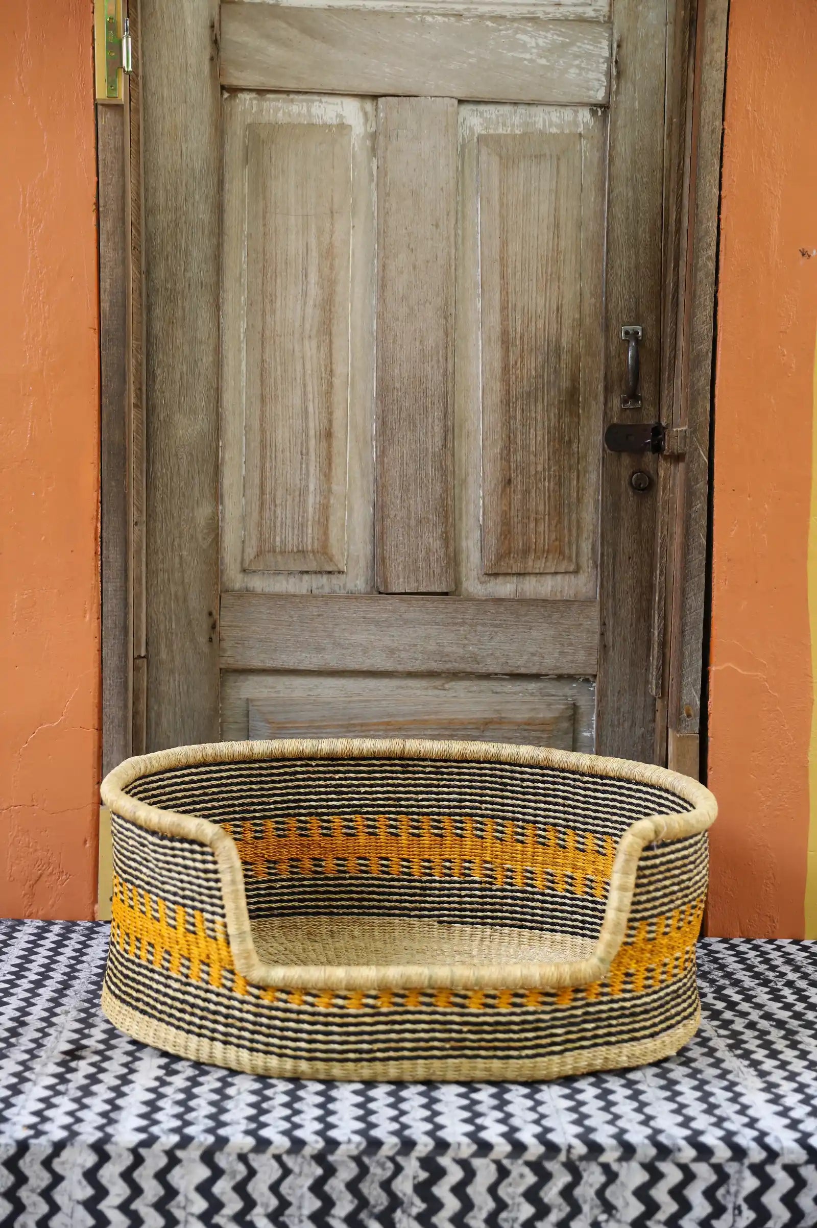 Dog Bed Pet Basket (Medium) by Azubire Abugre