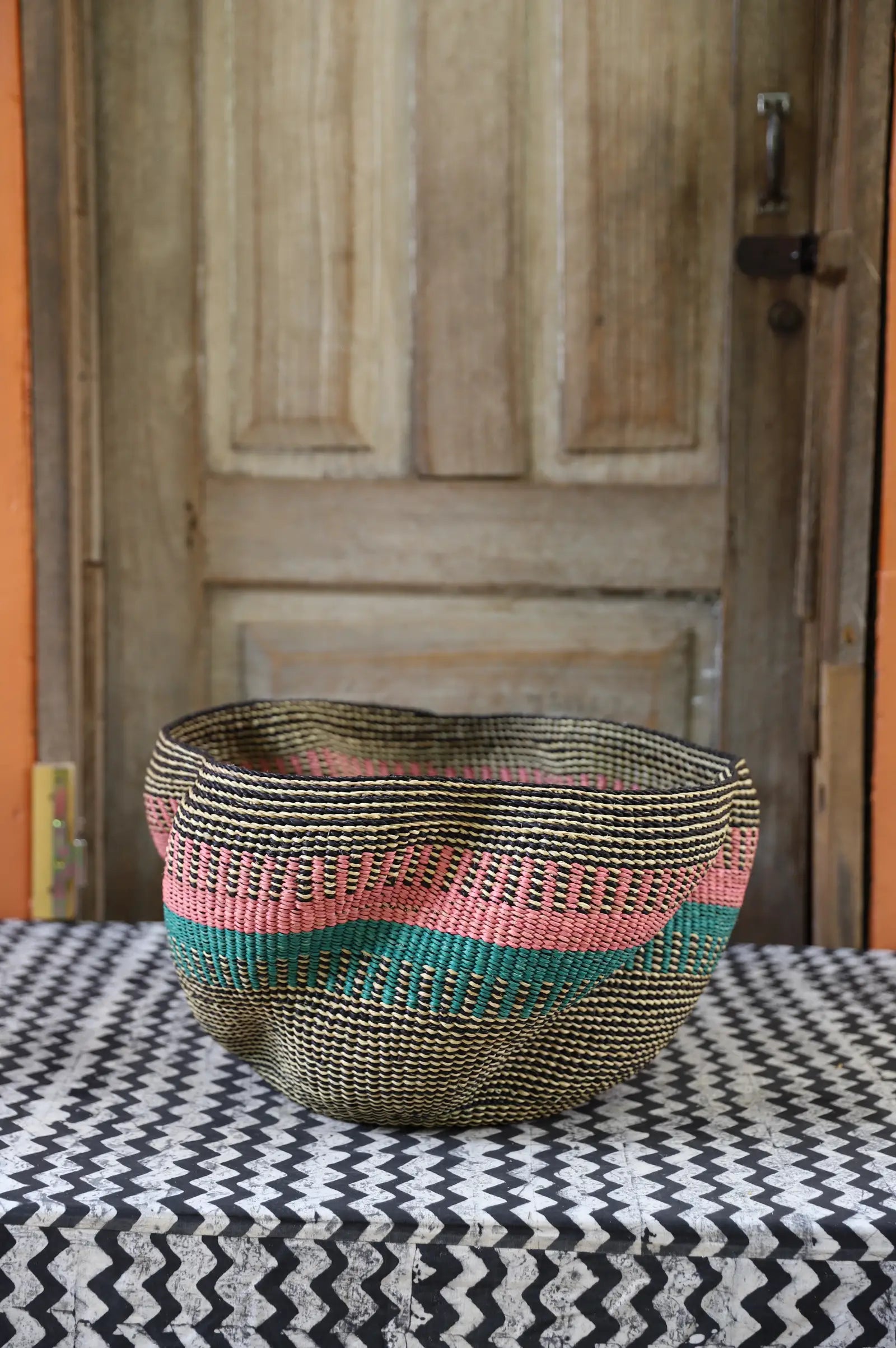 Pakurigo Wave Home  Décor Basket (Large) by Azumah 