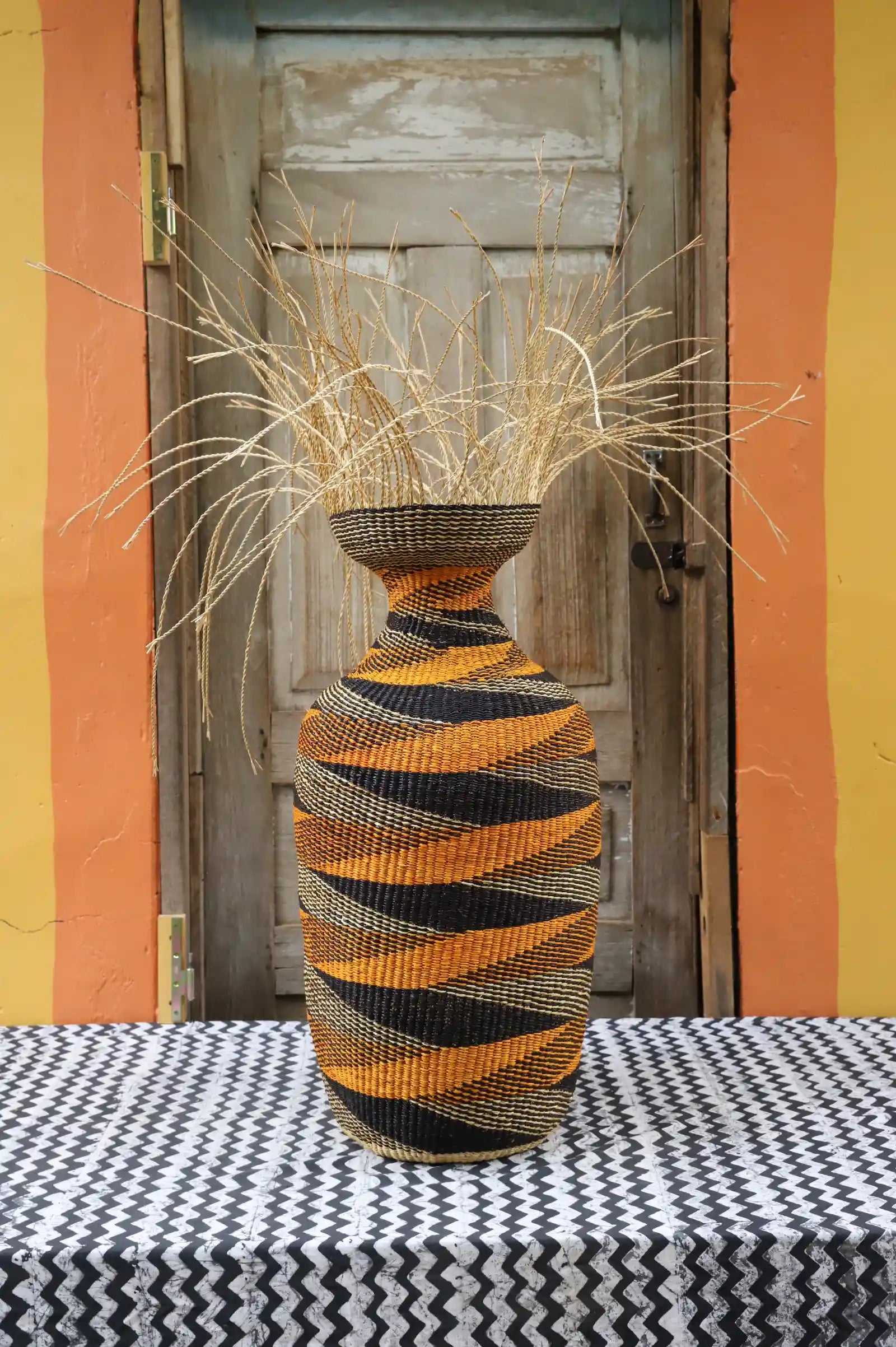 Baare Art Basket (Medium) by Richmond Ameribire