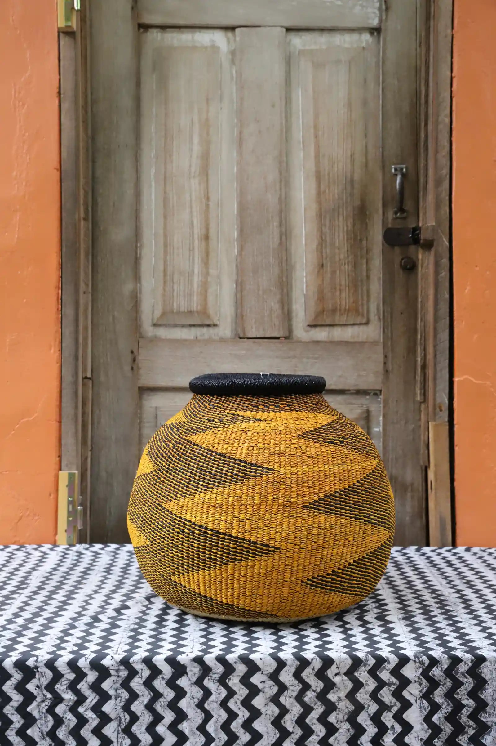 Kenkia  Art  Basket by Azumah Alagberigo