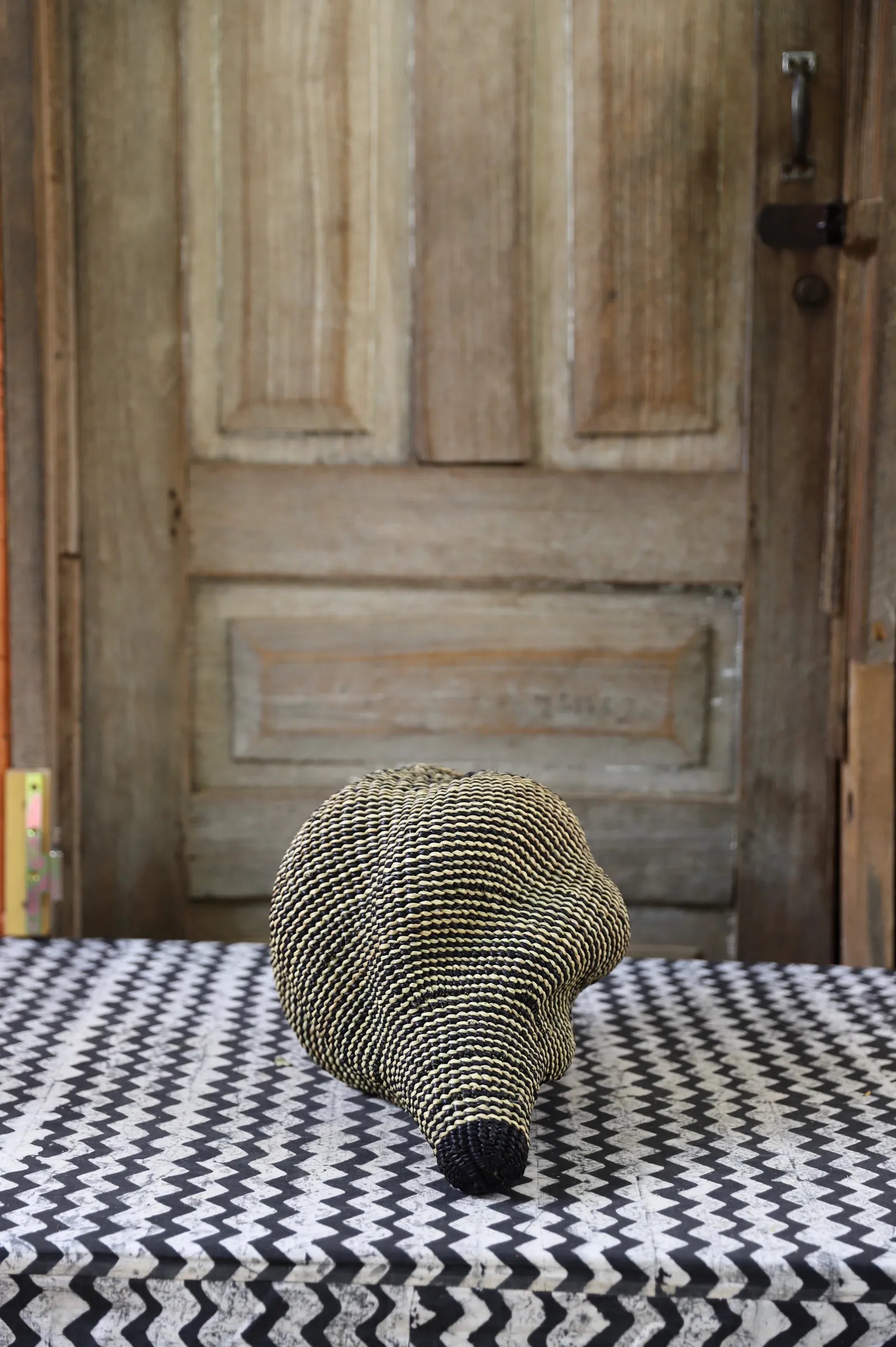 Conch (Katayeli -Tia) Art Basket (Small) by Kwame Ayine