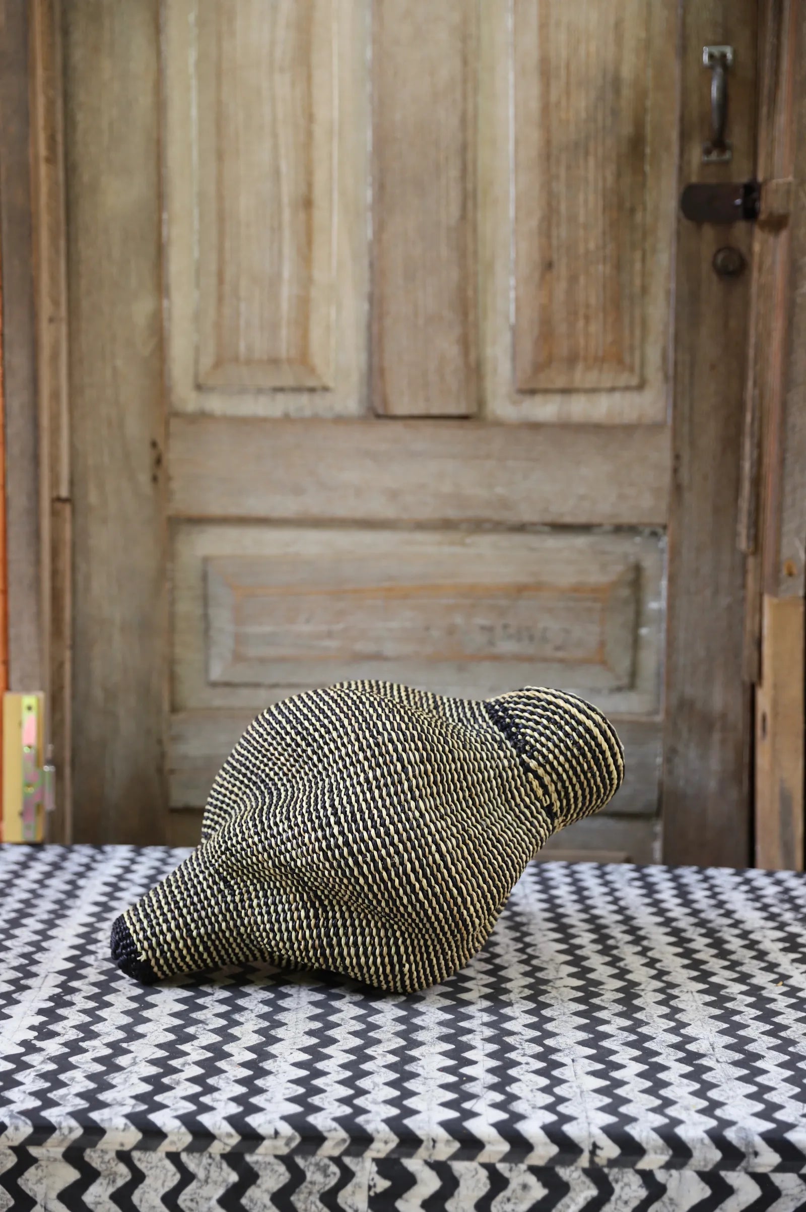 Conch (Katayeli -Tia) Art Basket (Small) by Kwame Ayine