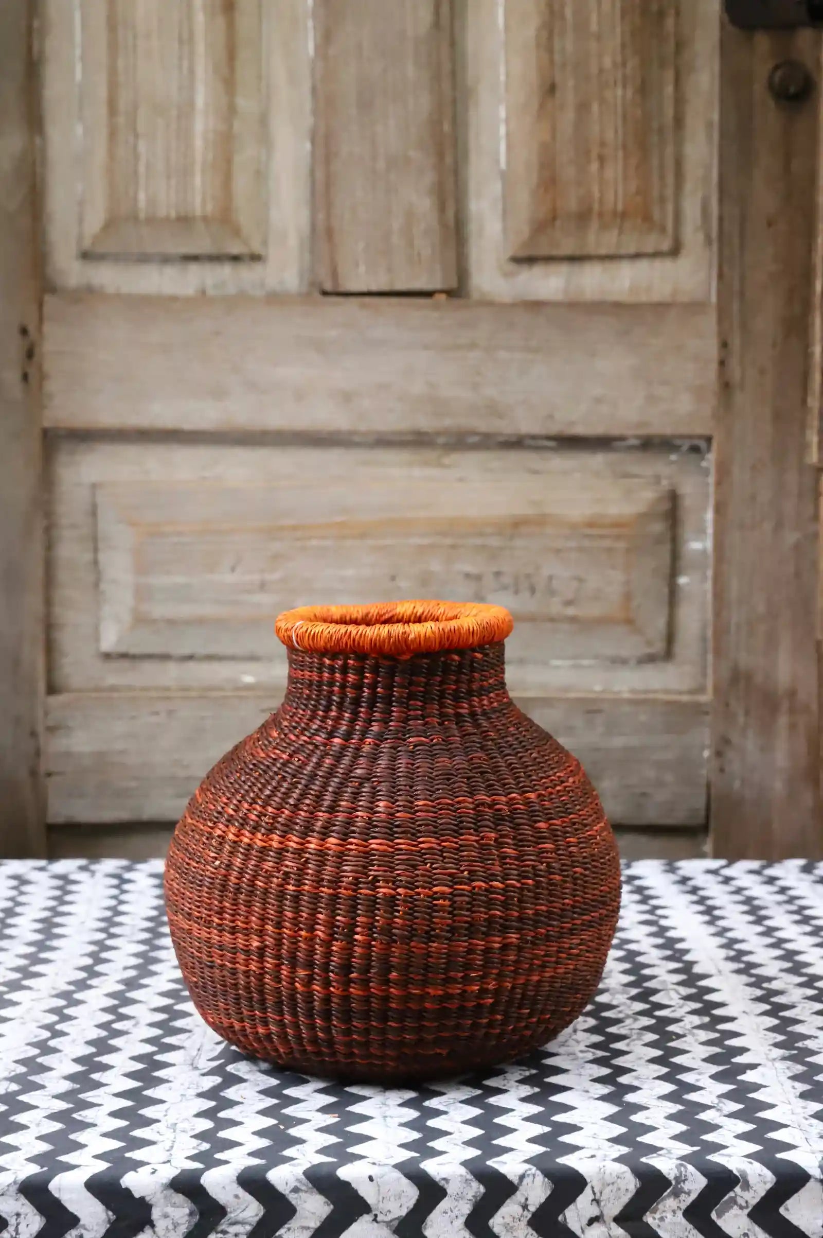 Jemima 10 Cows Dècor Basket (Tiny)  by Anamolika Azure