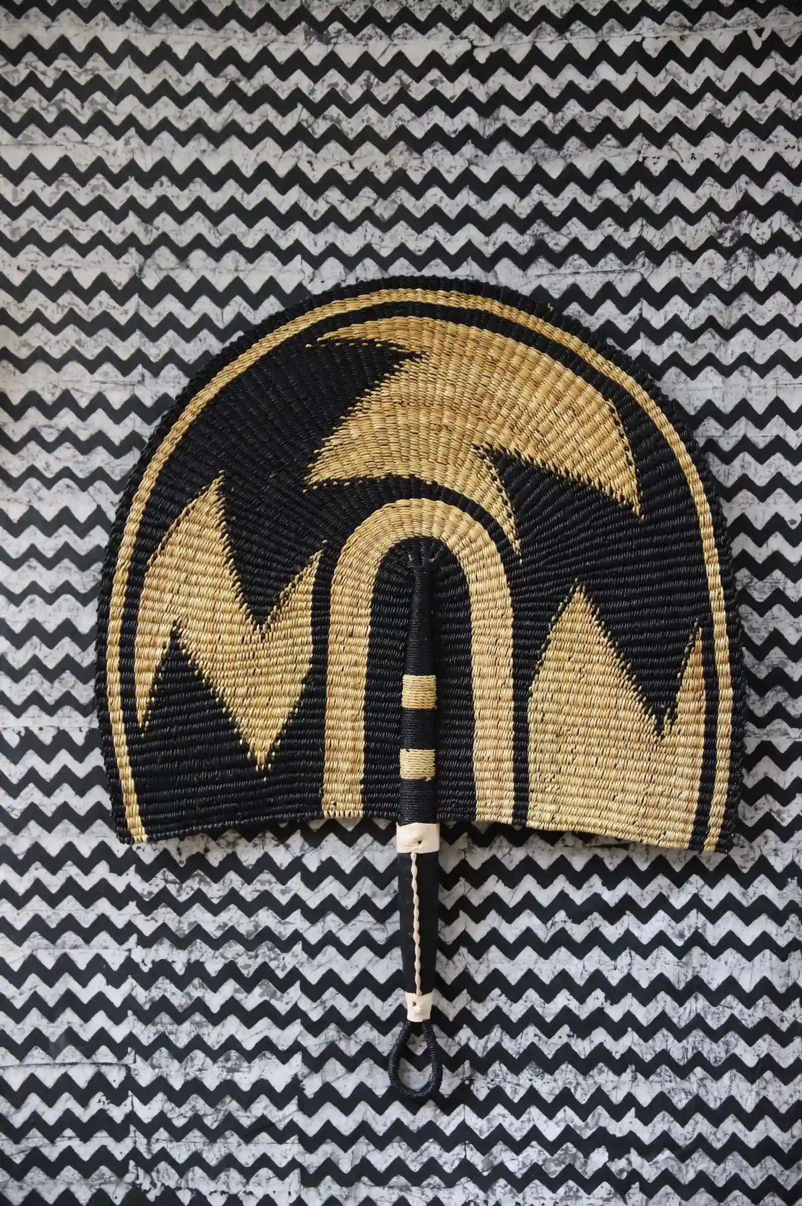 Naba Penga Wall Dècor Fan by Linda Ayamga