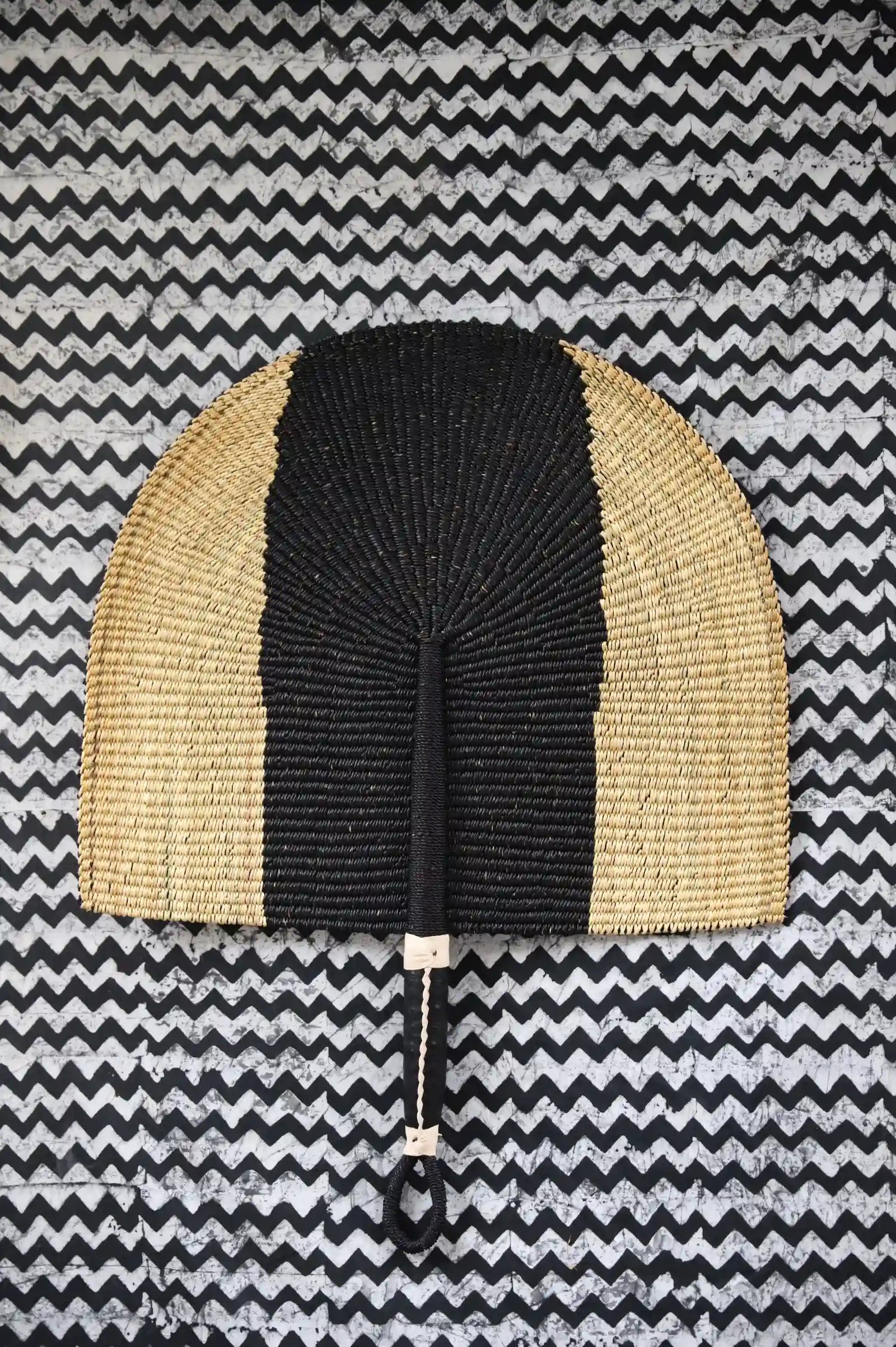 Naba Penga Wall Dècor Fan by Kwesi Apana