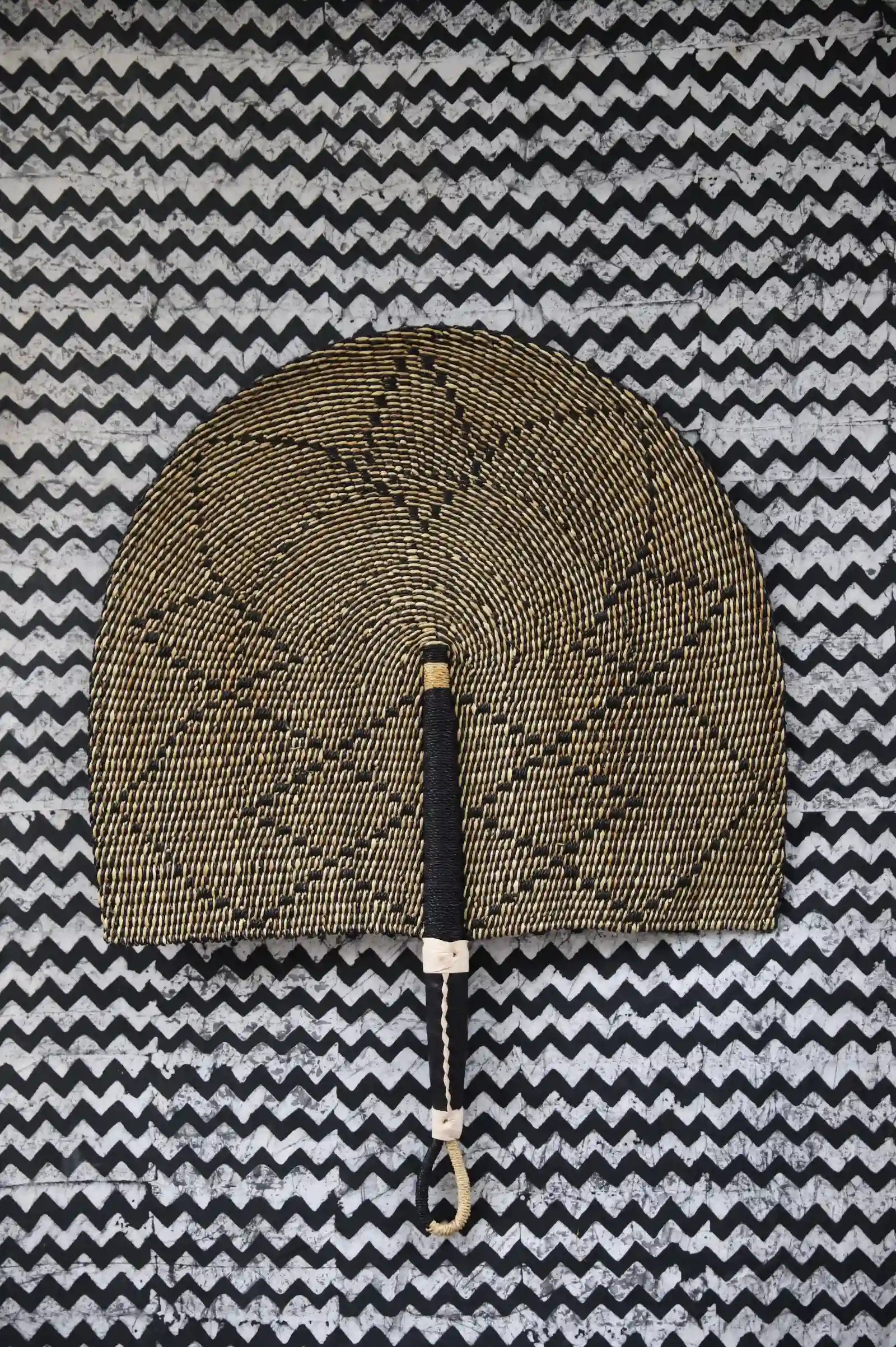 Naba Penga Wall Dècor Fan by Regina Akolgo