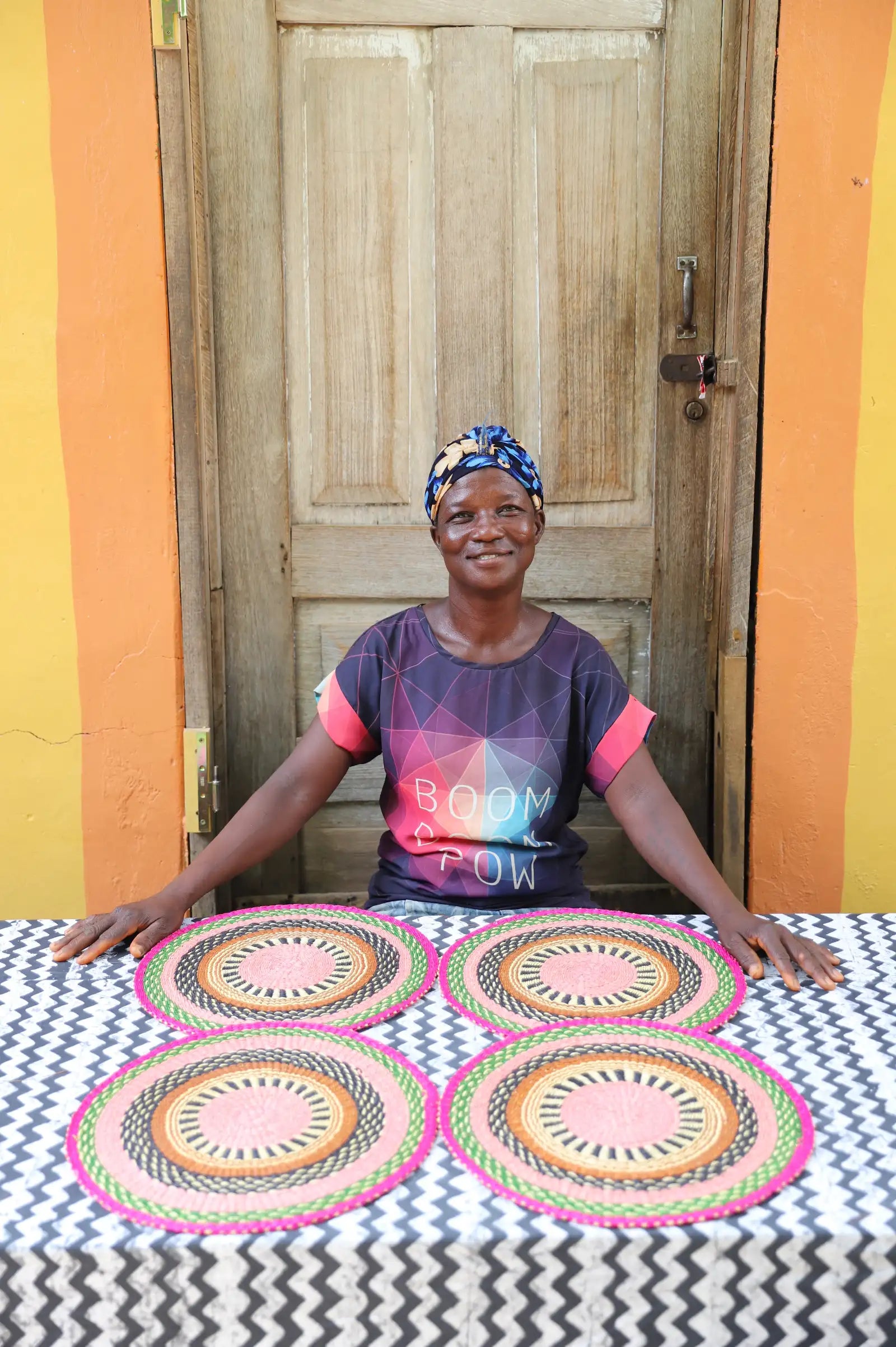 Placemats (large) by Nmaah Alembo