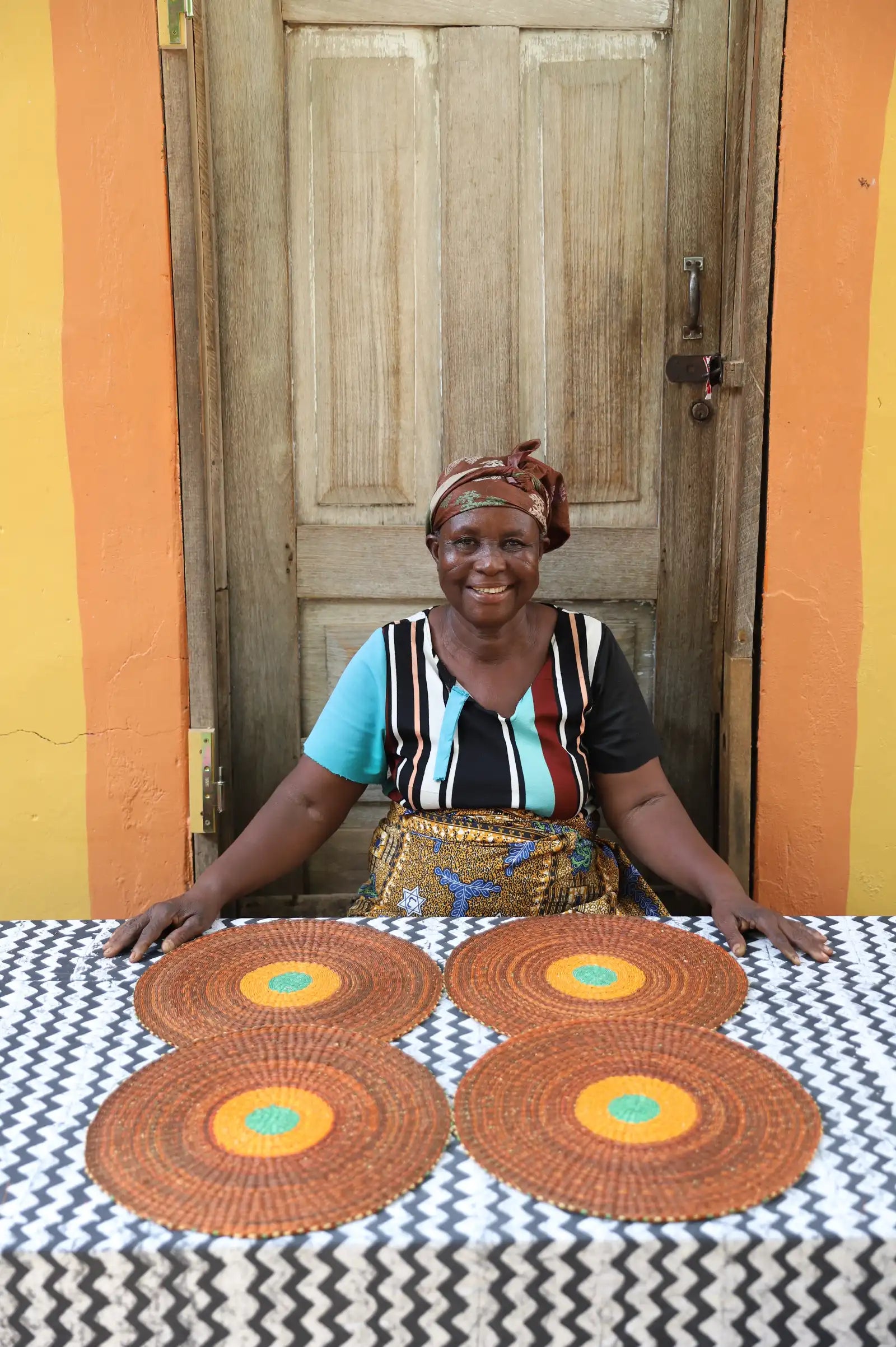 Placemats (large) by Apokira Akolgo