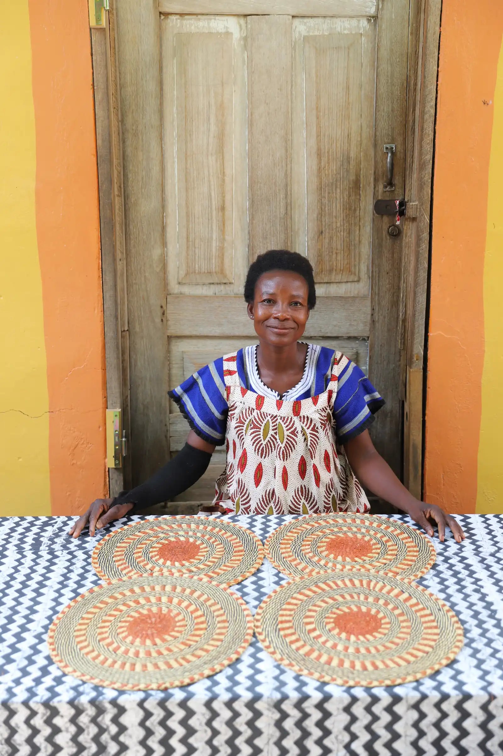 Placemats (large) by Charity Atuah