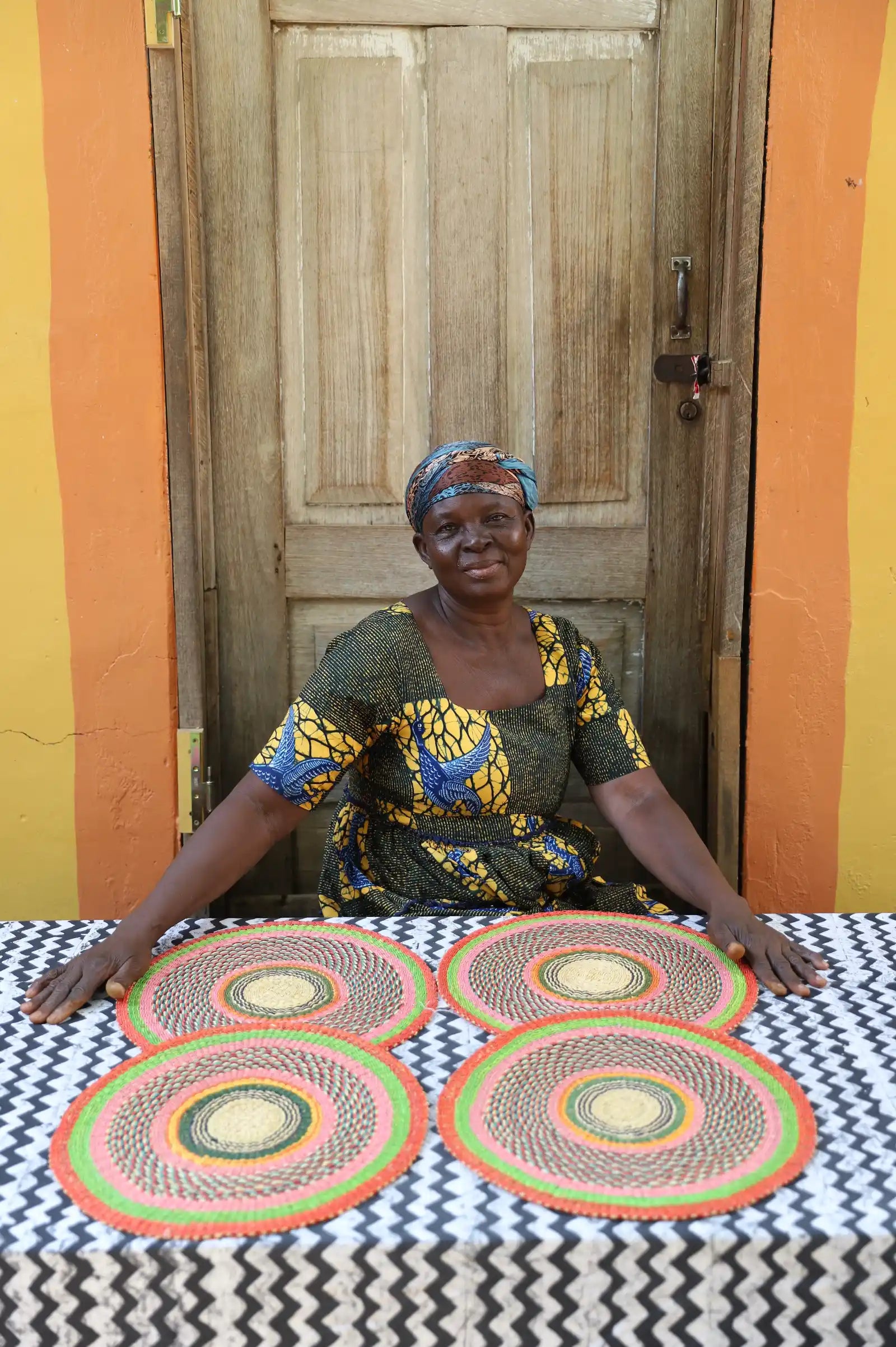 Placemats (large) by Azumah Alagberigo