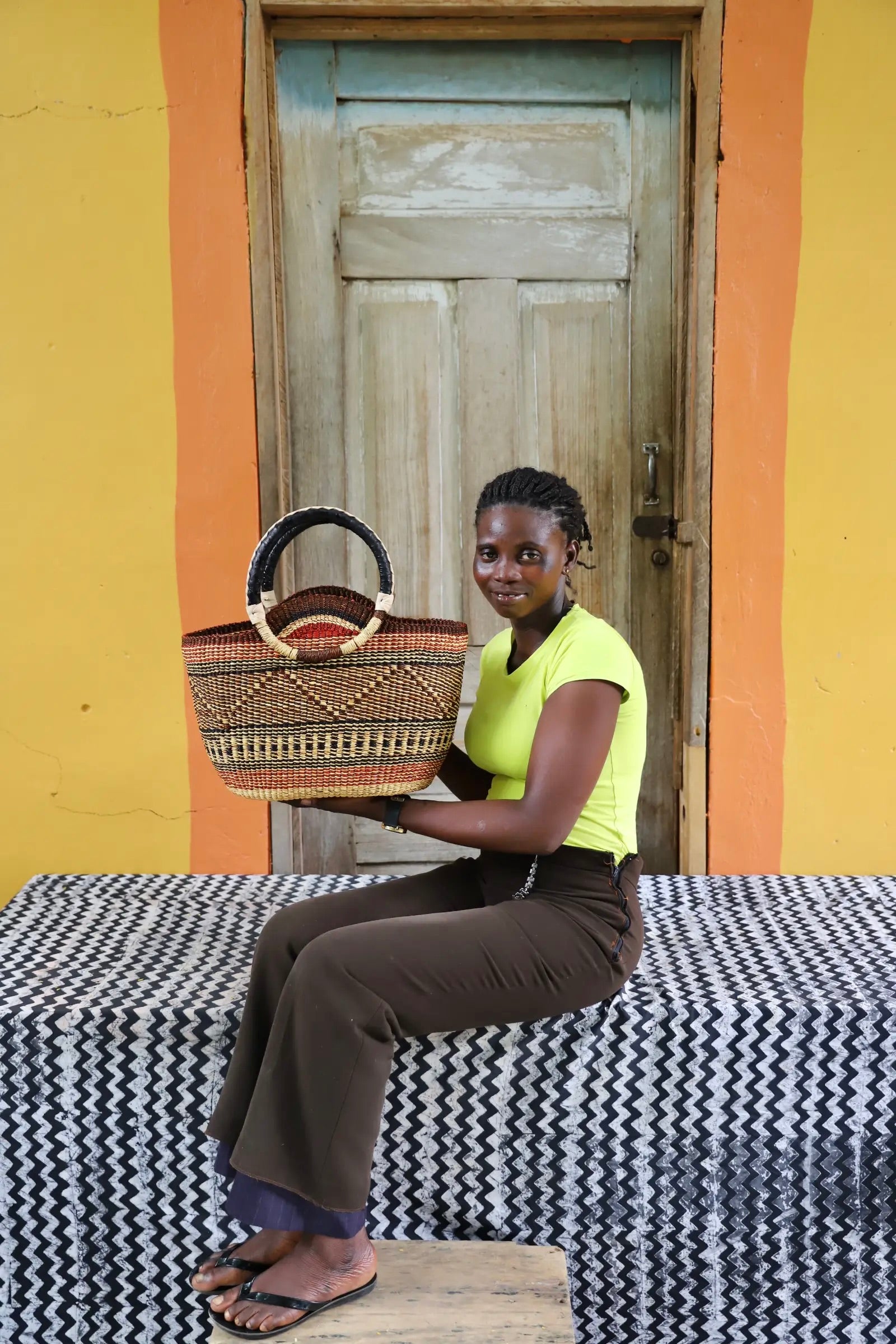 Naughty George Weekend Bag by Modesta Adongo