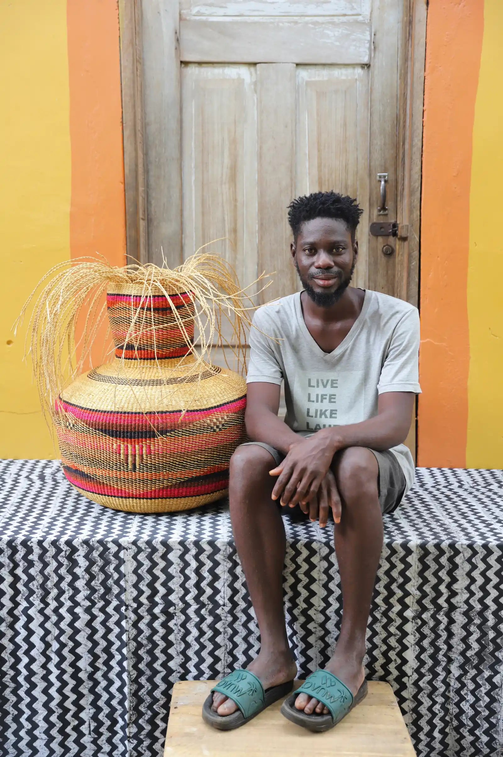 Tisanie Tia Art Basket by Atiah 